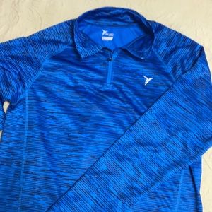Old Navy Active LS Pullover zipper collar
